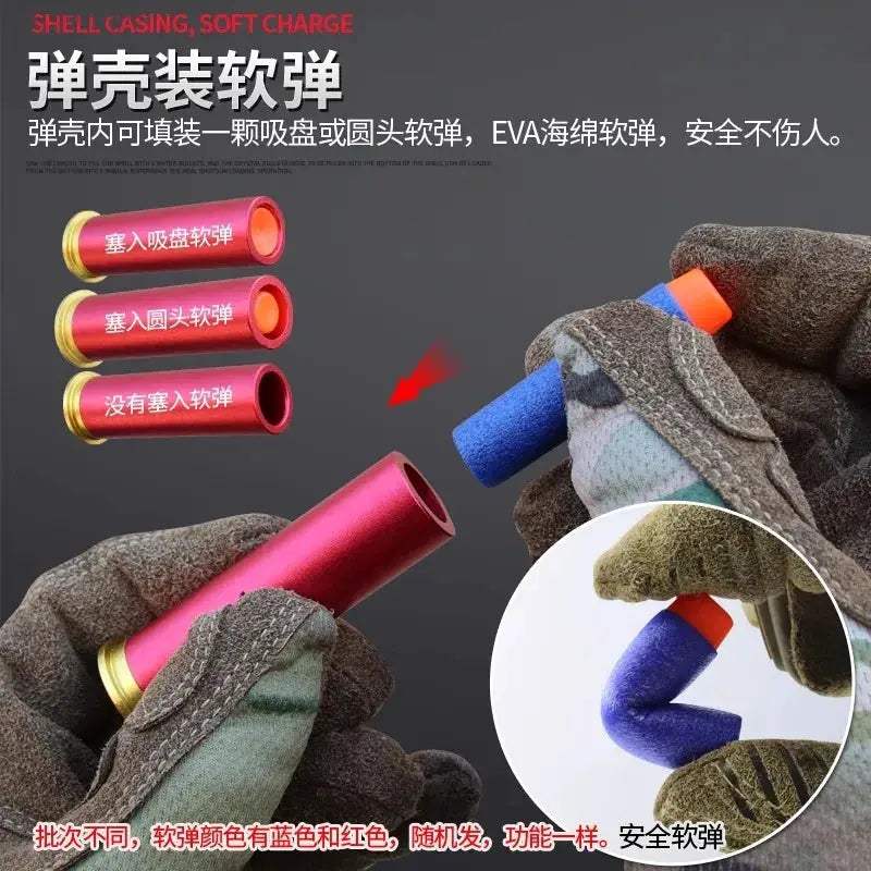 XM1014 Soft Bullet Toy Gun With Shell Throwing Action - ToylandEU