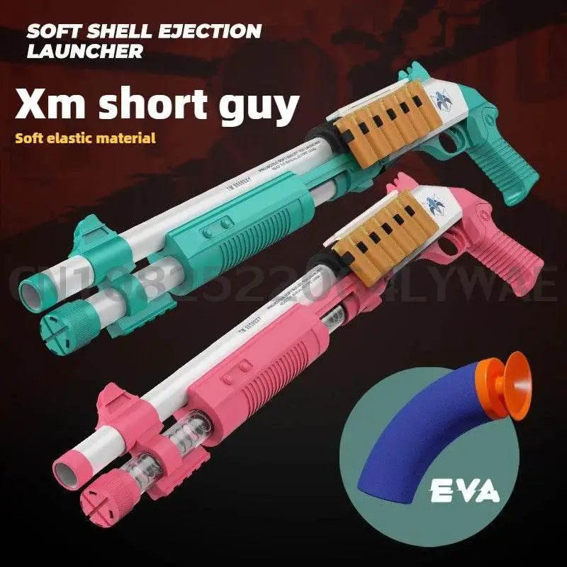  XM1014 Soft Shell Ejection Launcher Toy Rifle Gun Foam Dart -  ToylandEU™