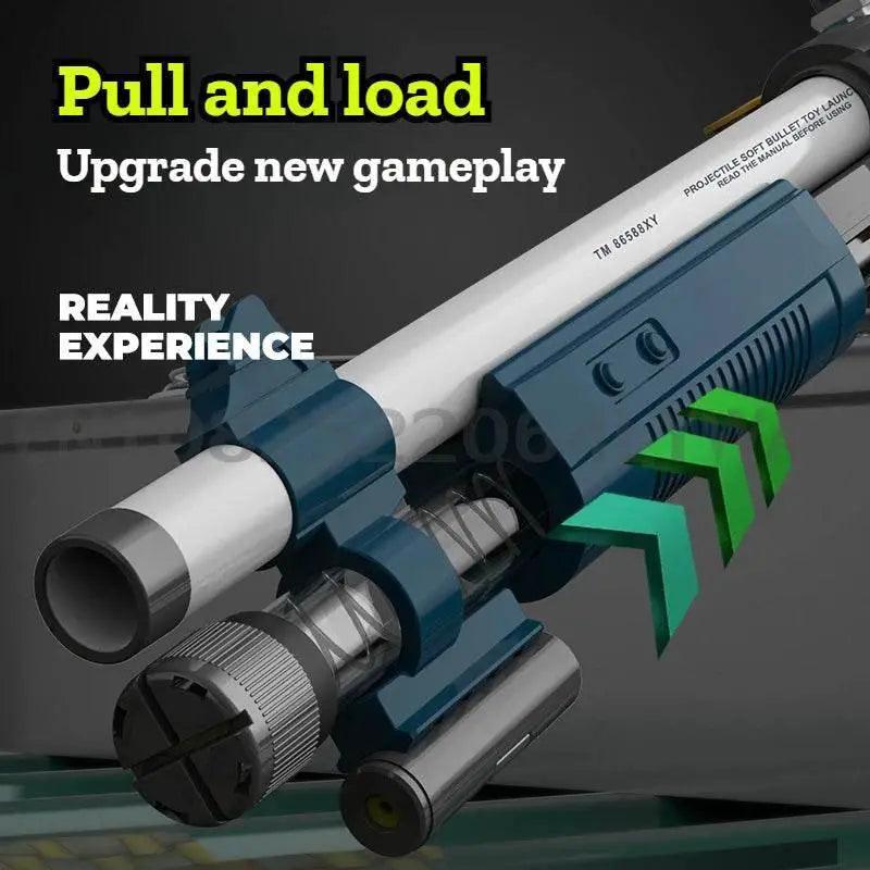  XM1014 Soft Shell Ejection Launcher Toy Rifle Gun Foam Dart -  ToylandEU™