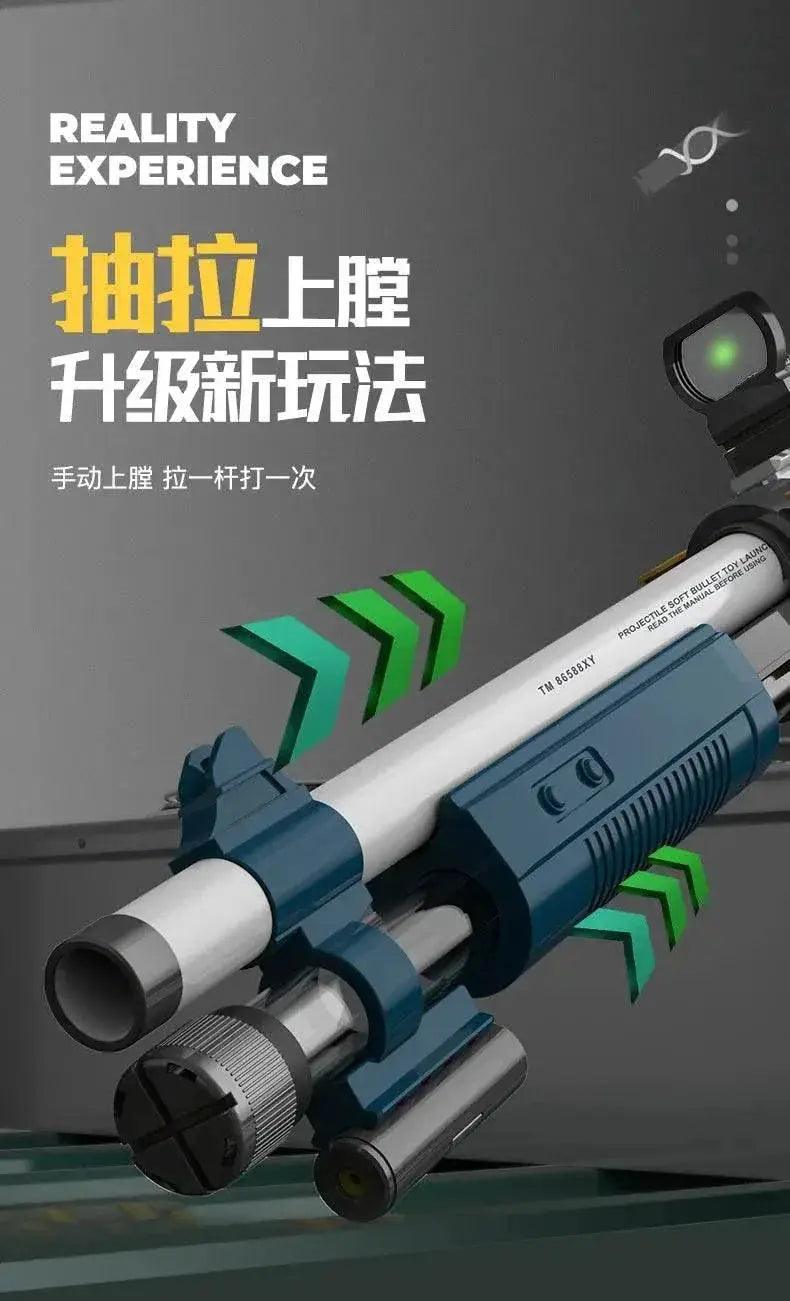  XM1014 Soft Shell Ejection Launcher Toy Rifle Gun Foam Dart -  ToylandEU™