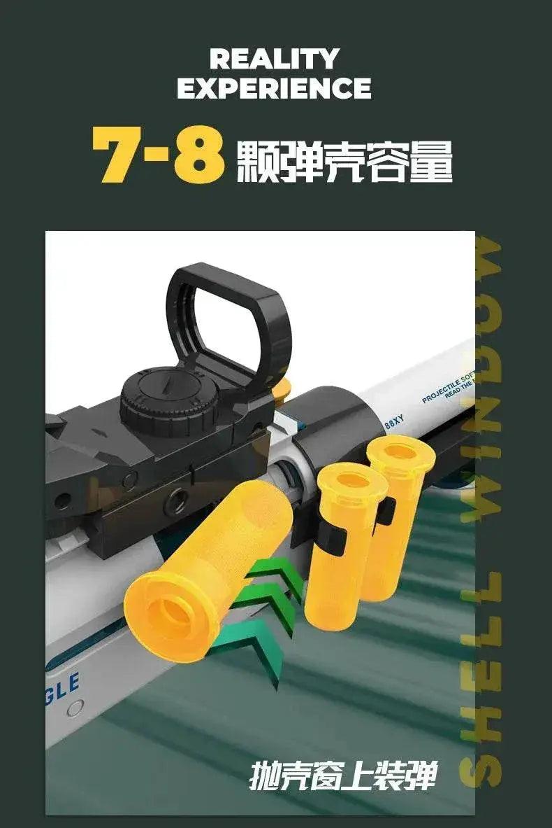  XM1014 Soft Shell Ejection Launcher Toy Rifle Gun Foam Dart -  ToylandEU™