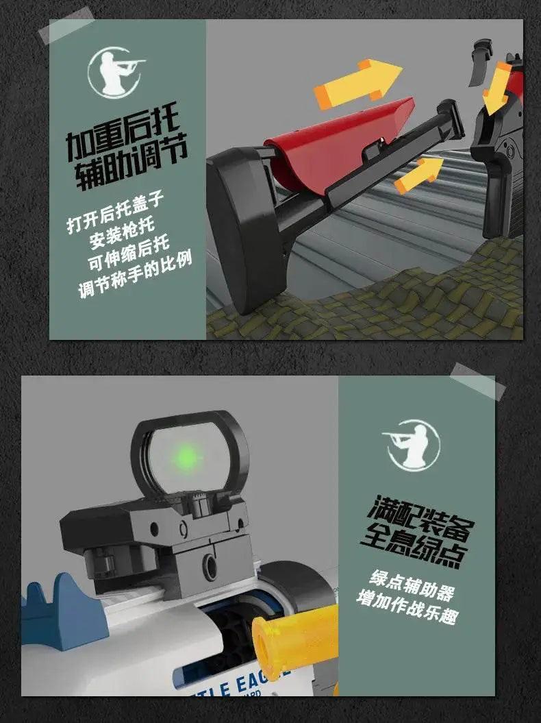  XM1014 Soft Shell Ejection Launcher Toy Rifle Gun Foam Dart -  ToylandEU™