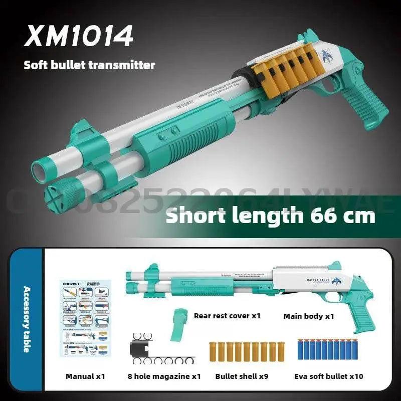  XM1014 Soft Shell Ejection Launcher Toy Rifle Gun Foam Dart -  ToylandEU™