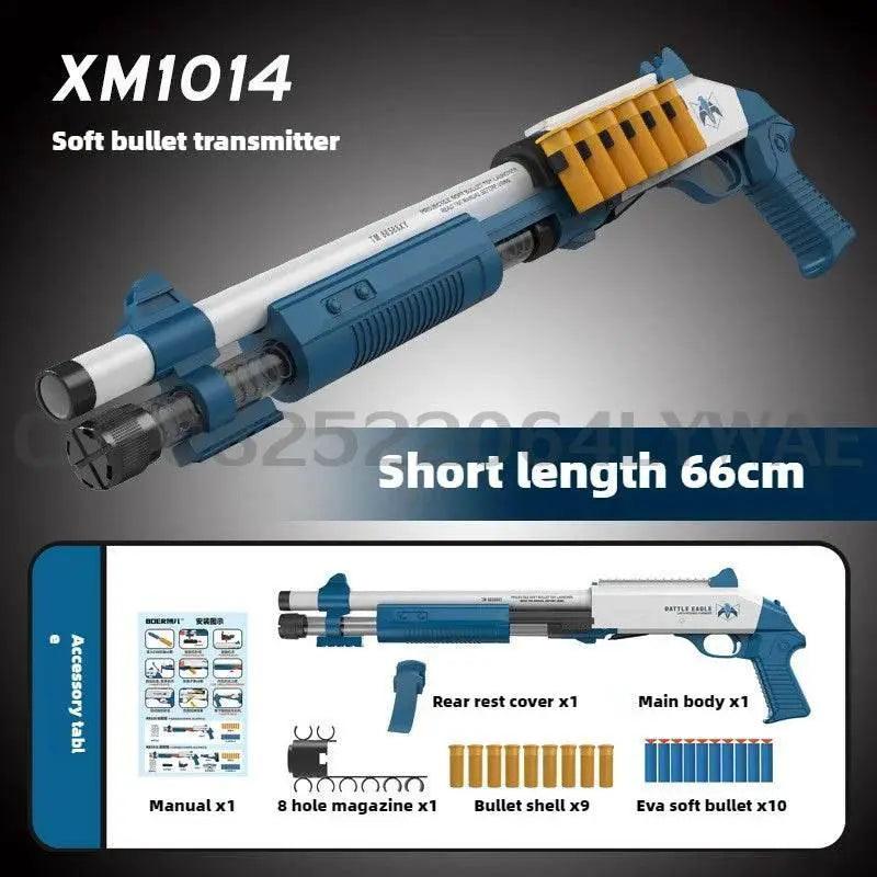  XM1014 Soft Shell Ejection Launcher Toy Rifle Gun Foam Dart -  ToylandEU™