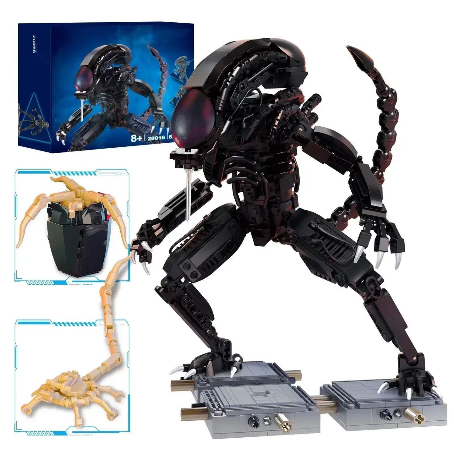 Xenomorph Building Block Set Compatible With LEGO Toys - ToylandEU