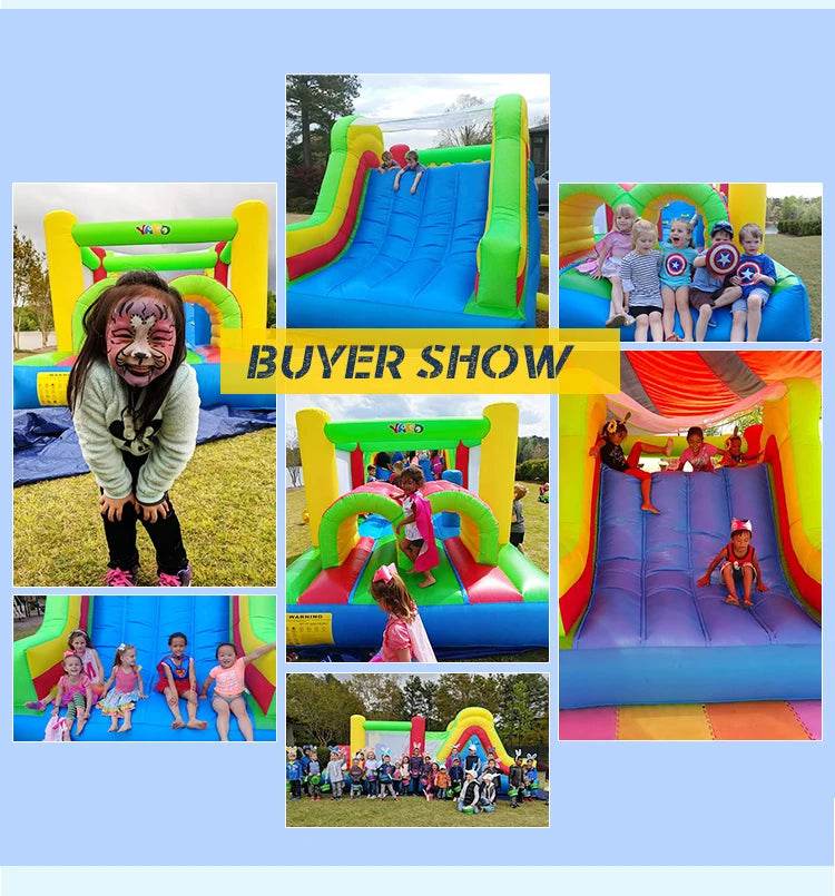 YARD Giant Inflatable Jumping Castle Bounce House Slide - ToylandEU