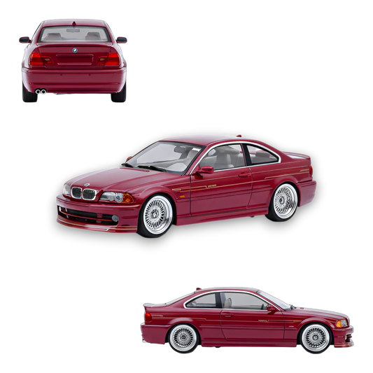  YM Model BMW E46 Alpina B3 Deep Wine Red 1:64 -  ToylandEU™