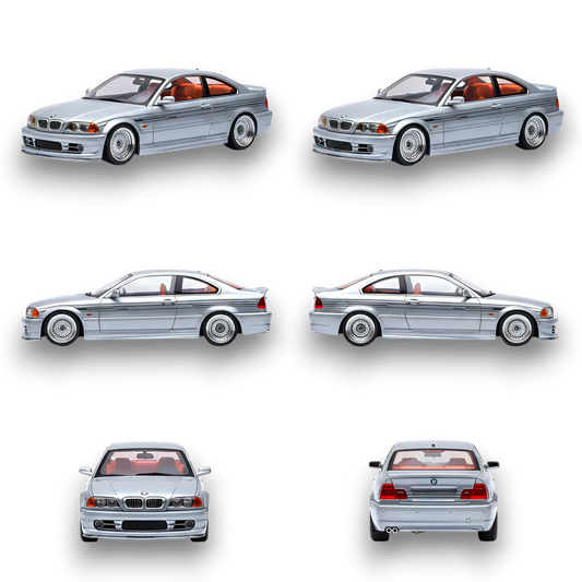  BMW Alpina B3 1 64 Diecast Limited Edition Titan Silver -  ToylandEU™