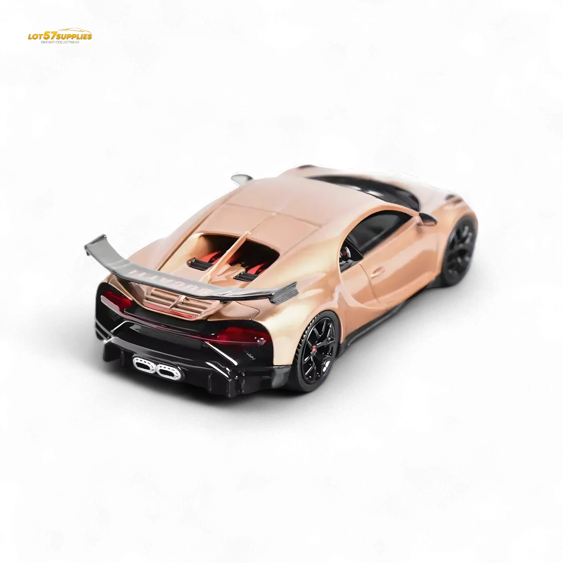 YM Model Bugatti Chiron PUR SPORT in Fantasy Rose Gold Limited to 299 Pcs 1:64 - ToylandEU
