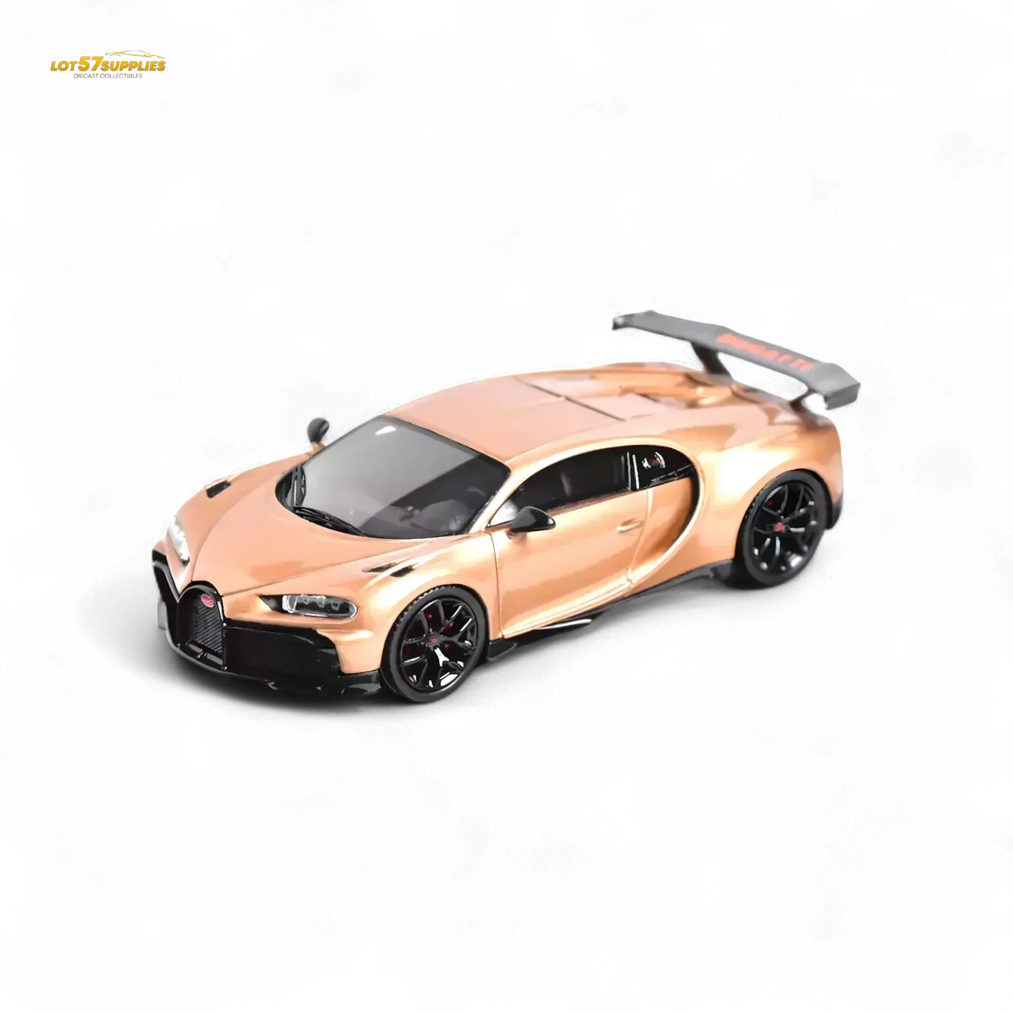 YM Model Bugatti Chiron PUR SPORT in Fantasy Rose Gold Limited to 299 Pcs 1:64 - ToylandEU