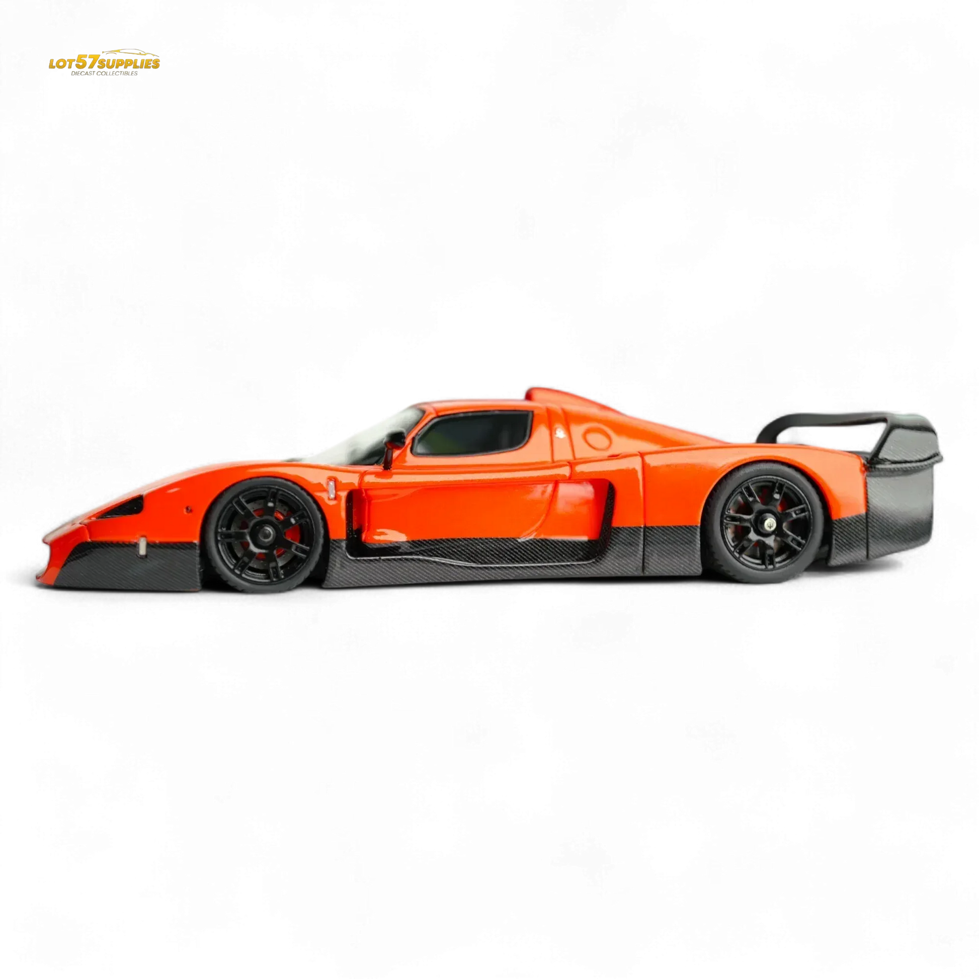 YM Model Maseti MC12 Stradale Corsa 2-Tone Orange - Carbon Fiber - Resin 1:64 - ToylandEU
