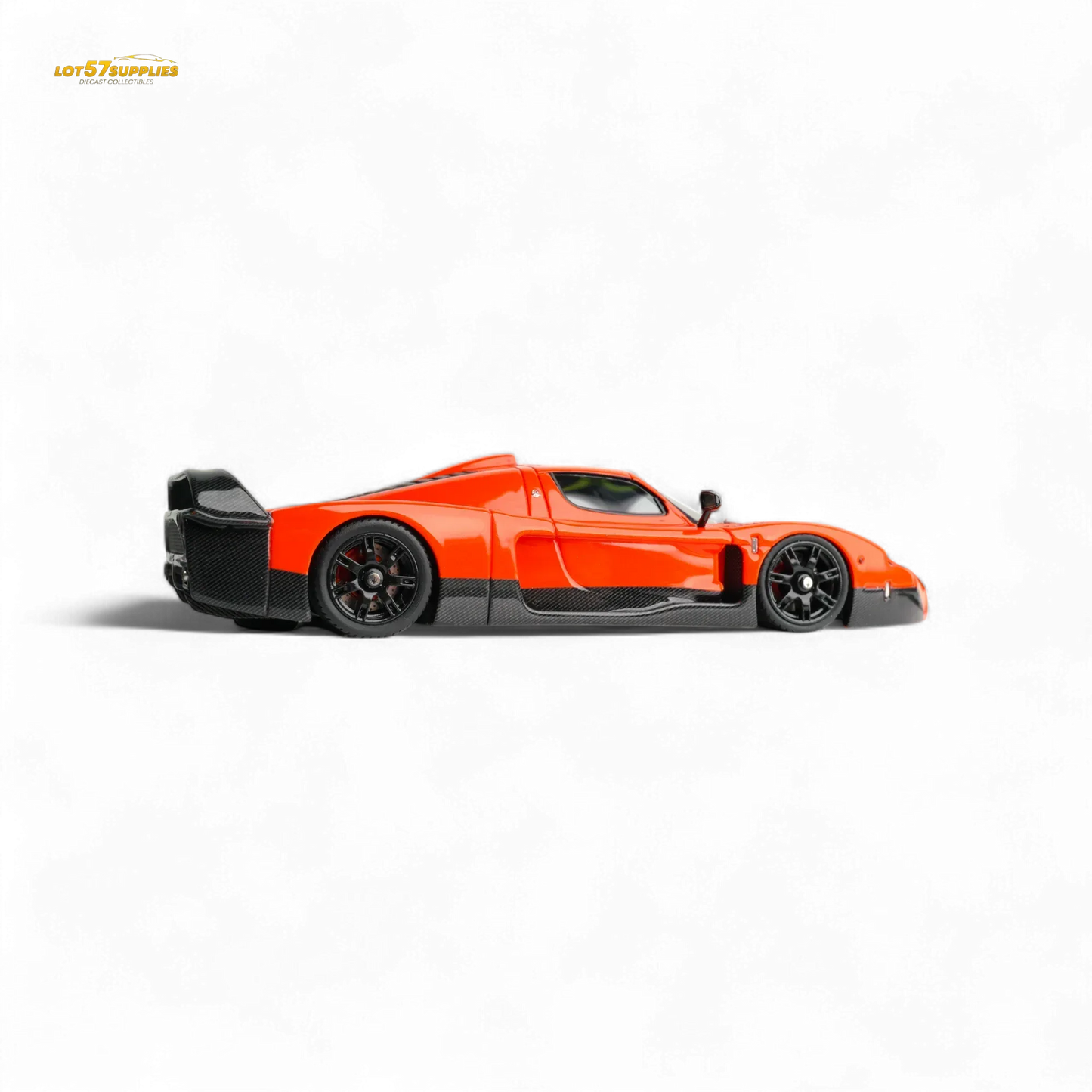 YM Model Maseti MC12 Stradale Corsa 2-Tone Orange - Carbon Fiber - Resin 1:64 - ToylandEU