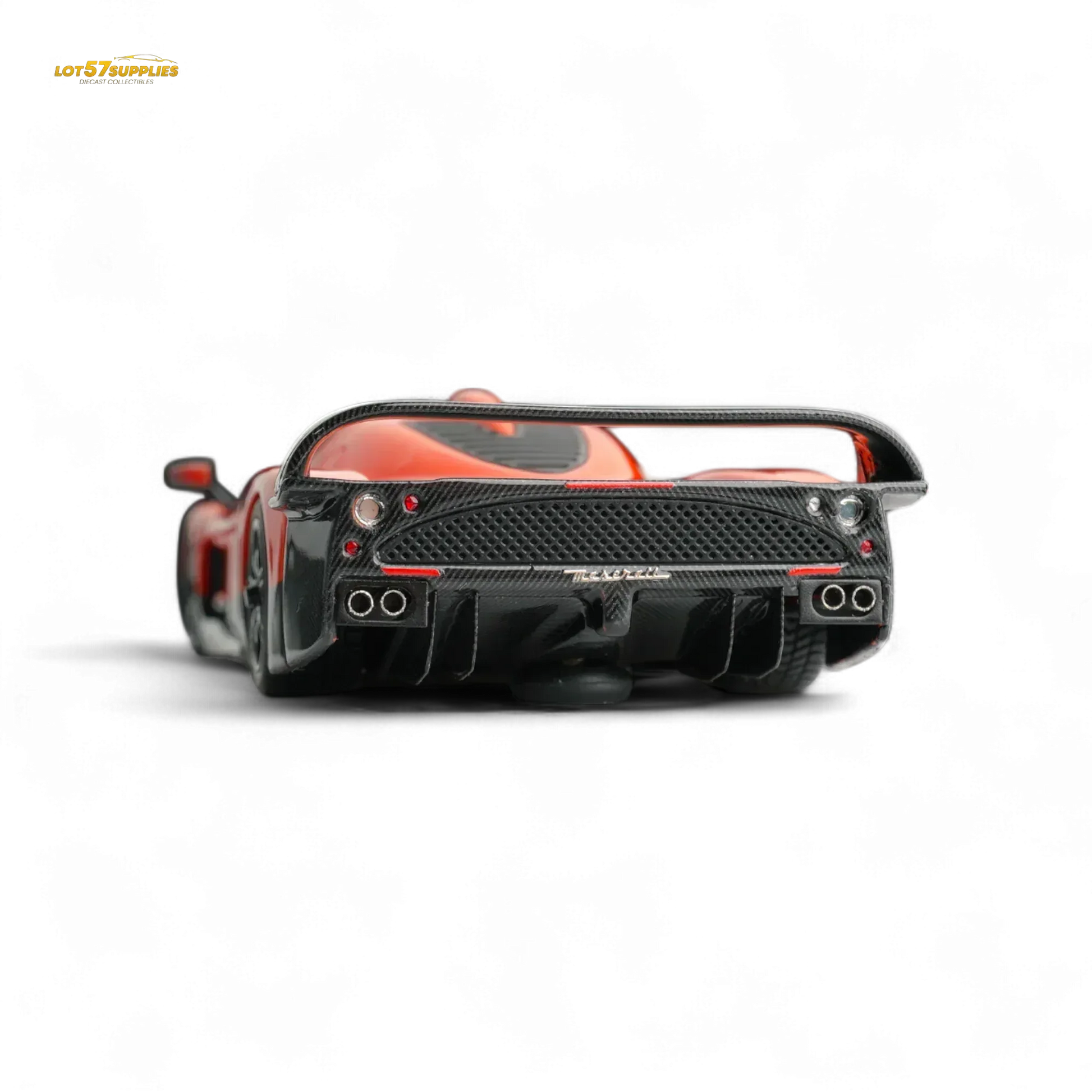 YM Model Maseti MC12 Stradale Corsa 2-Tone Orange - Carbon Fiber - Resin 1:64 - ToylandEU