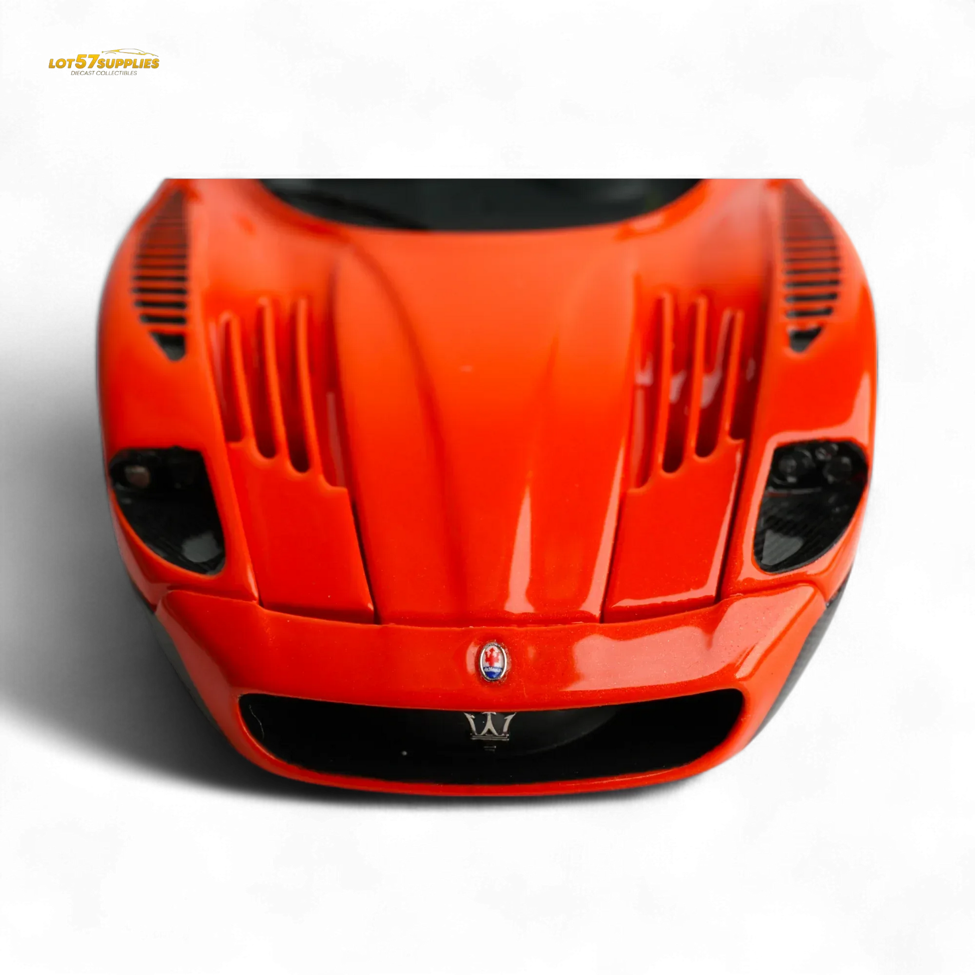 YM Model Maseti MC12 Stradale Corsa 2-Tone Orange - Carbon Fiber - Resin 1:64 - ToylandEU