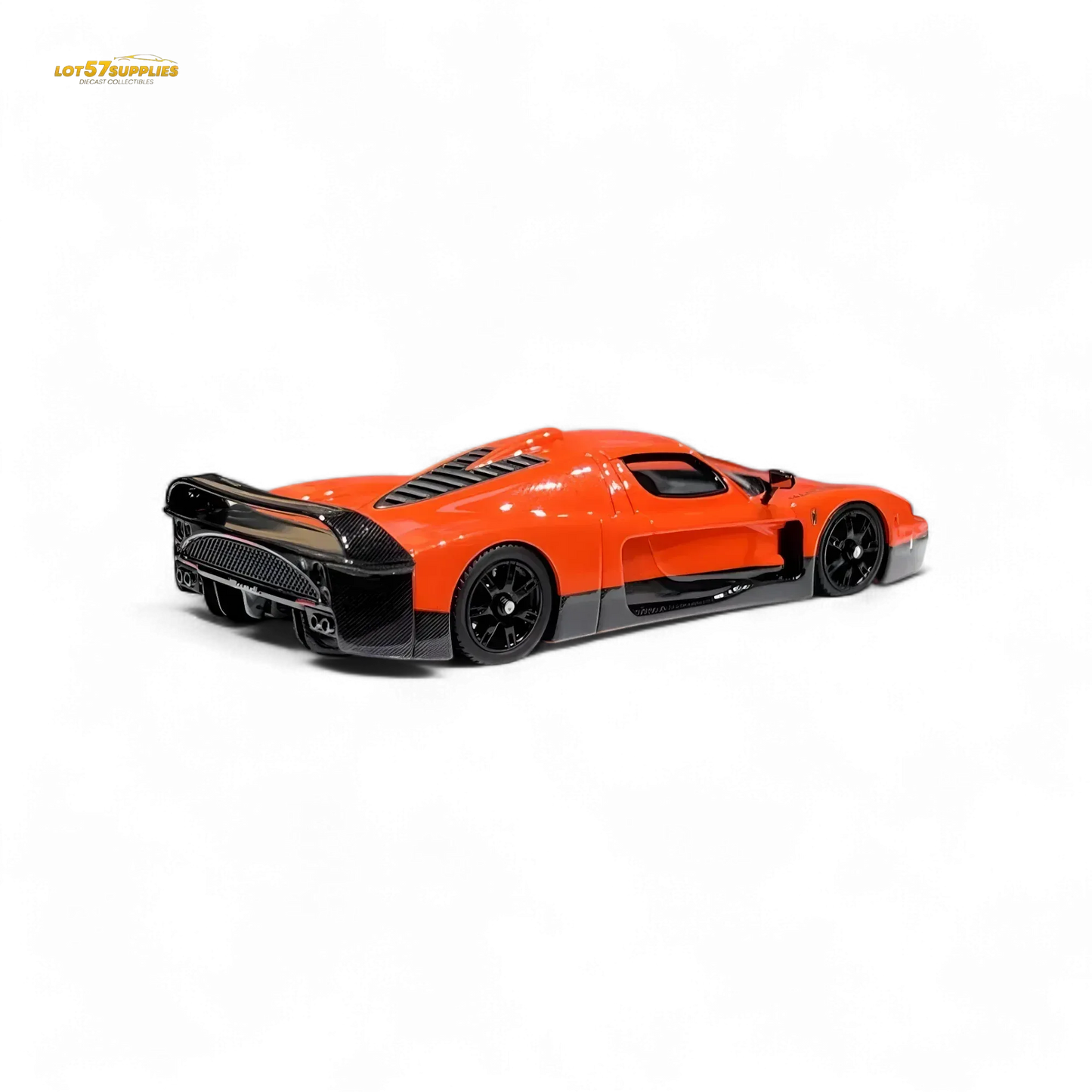 YM Model Maseti MC12 Stradale Corsa 2-Tone Orange - Carbon Fiber - Resin 1:64 - ToylandEU