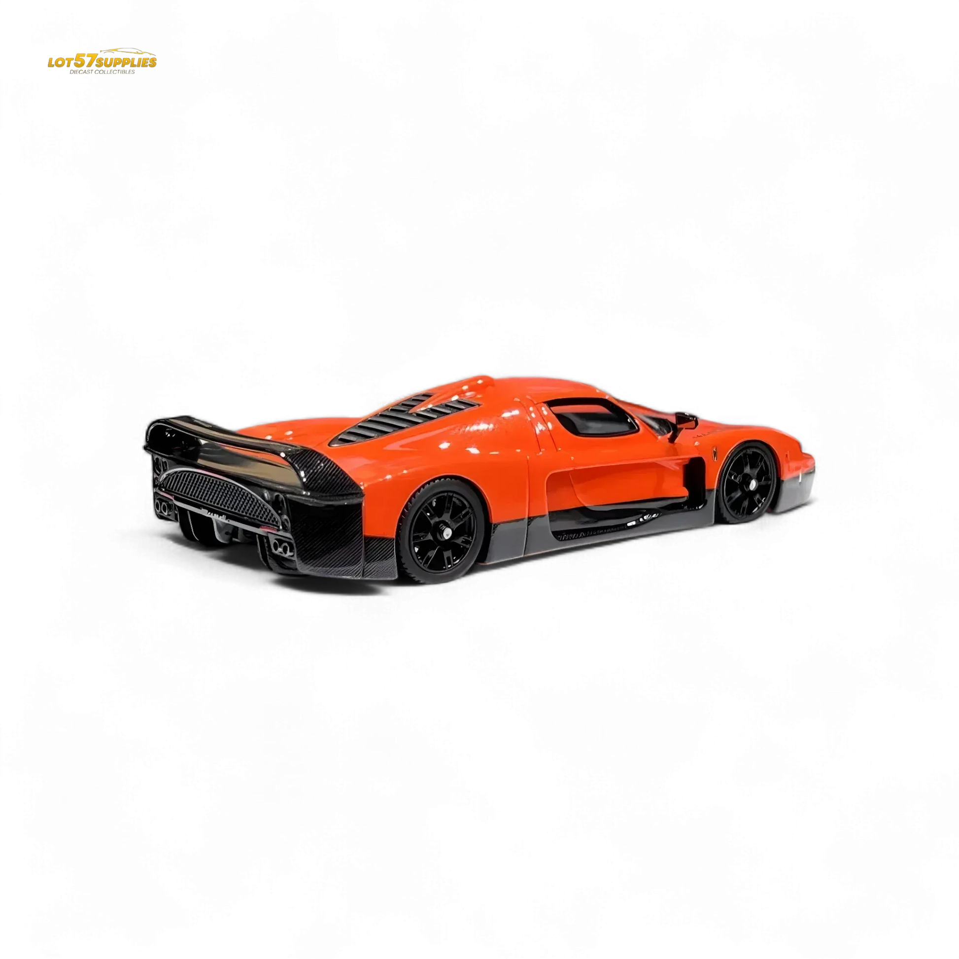 YM Model Maseti MC12 Stradale Corsa 2-Tone Orange - Carbon Fiber - Resin 1:64 - ToylandEU