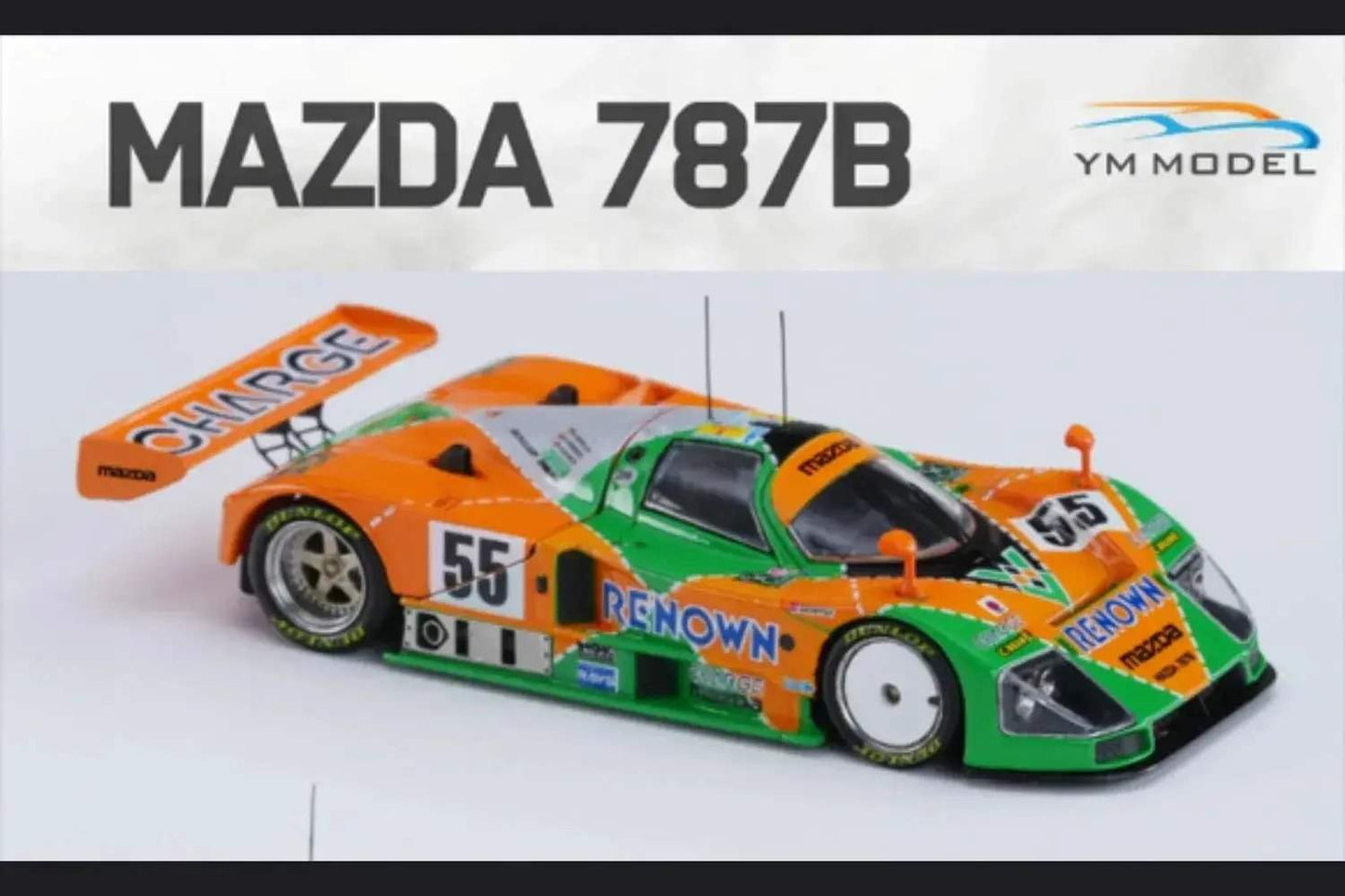 YM Model Mazda 787B 1:64 Limited Edition Engine Detail - ToylandEU