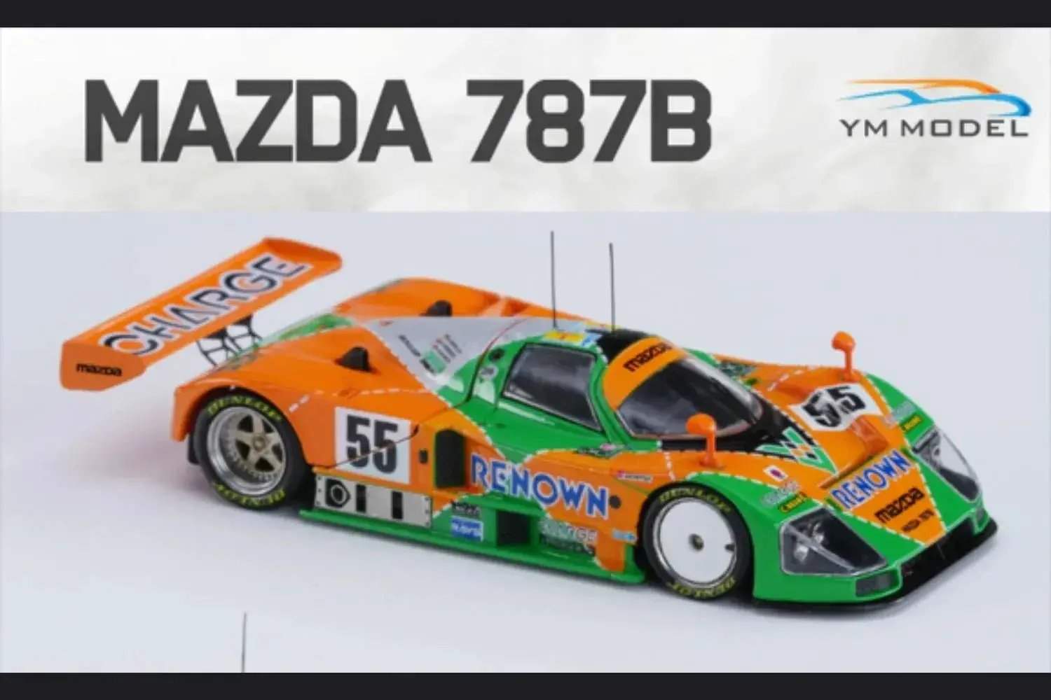 YM Model Mazda 787B 1:64 Limited Edition Engine Detail - ToylandEU