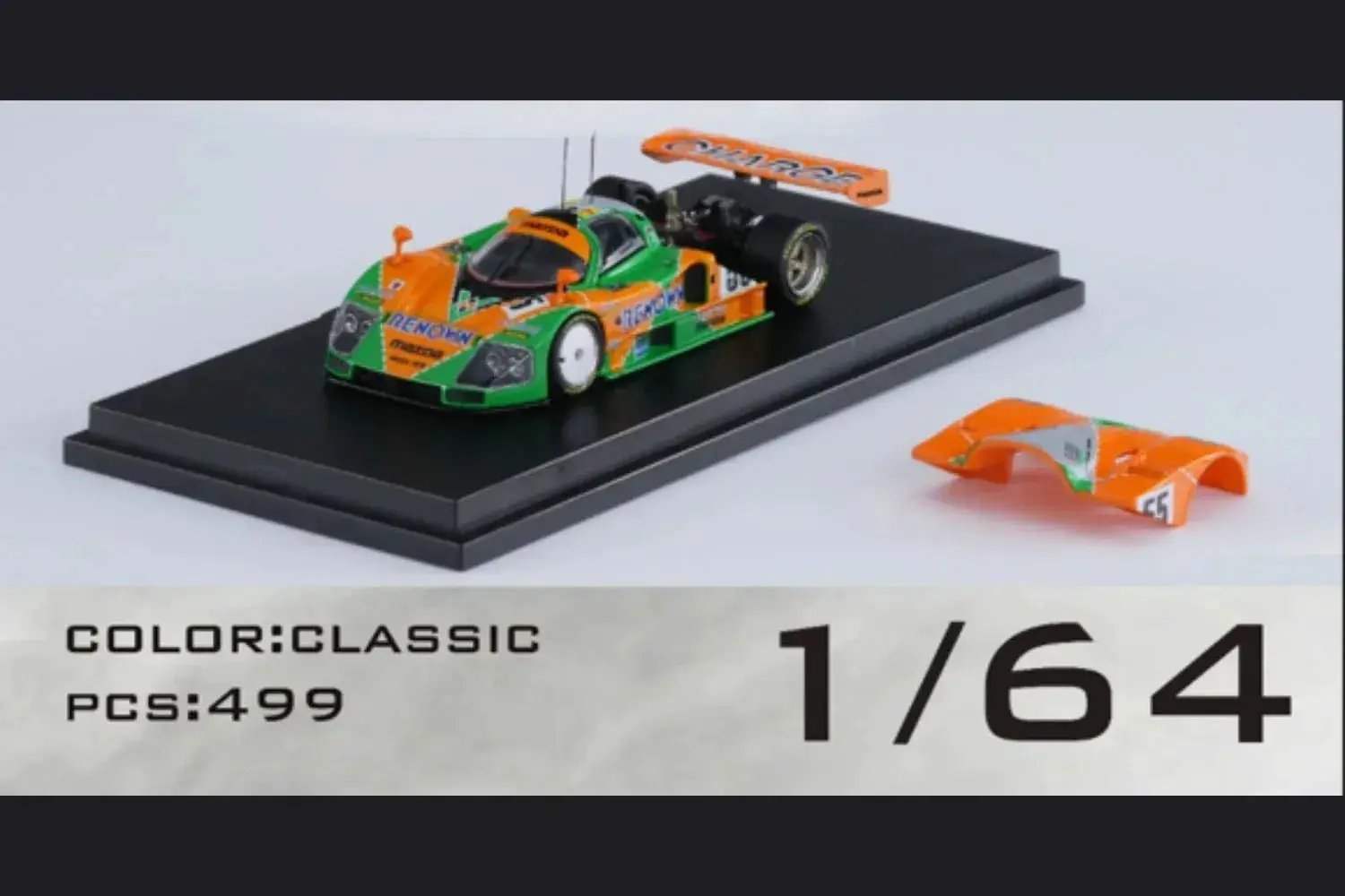 YM Model Mazda 787B 1:64 Limited Edition Engine Detail - ToylandEU
