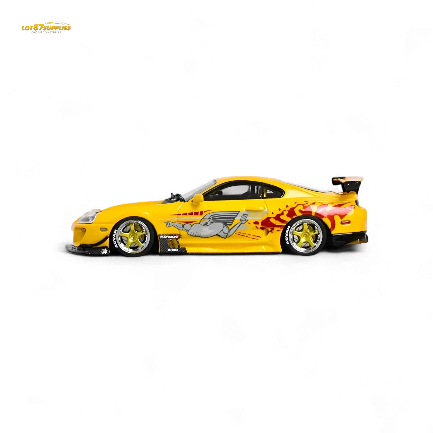YM Model Toyota Supra JZA80 Paul Walker Need For Speed Tribute 299 Pcs V2 1:64 - ToylandEU