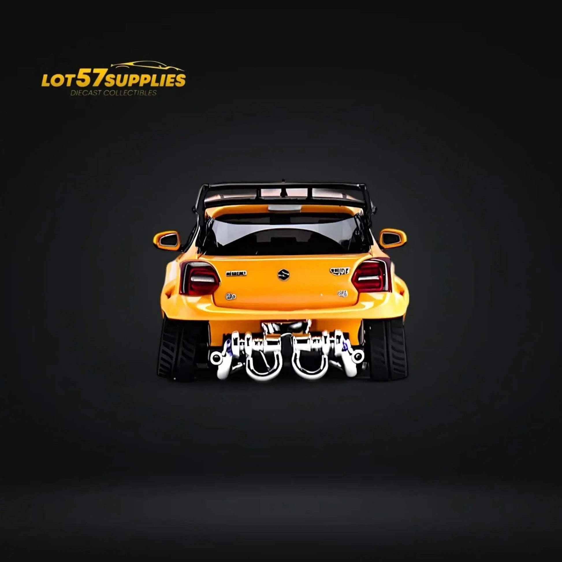 YTM Suzuki Swift 3rd Gen Zephyr Modified Version Rear Engine Concept Orange 1:64 - ToylandEU