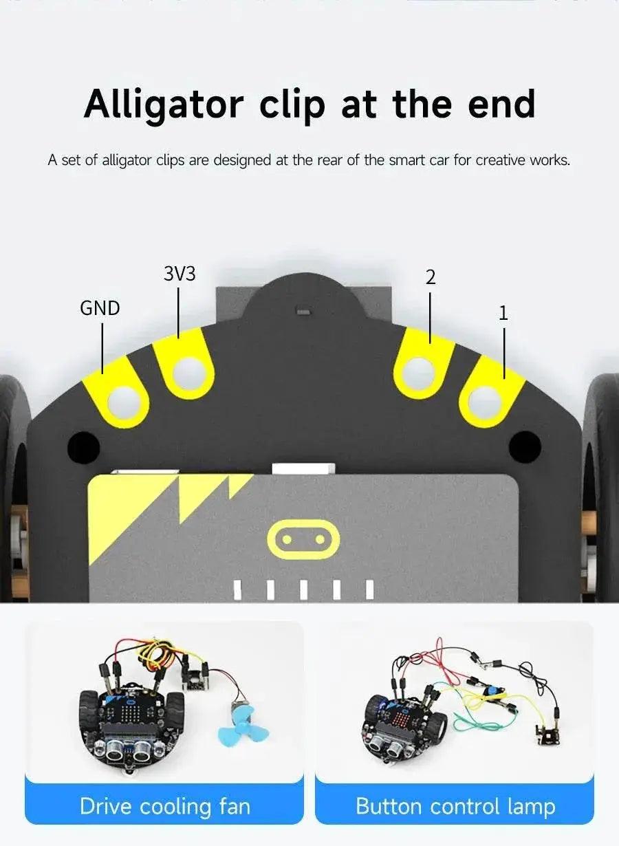  Yahboom Microbit Car Programmable Toys Coding Robotics STEM -  ToylandEU™