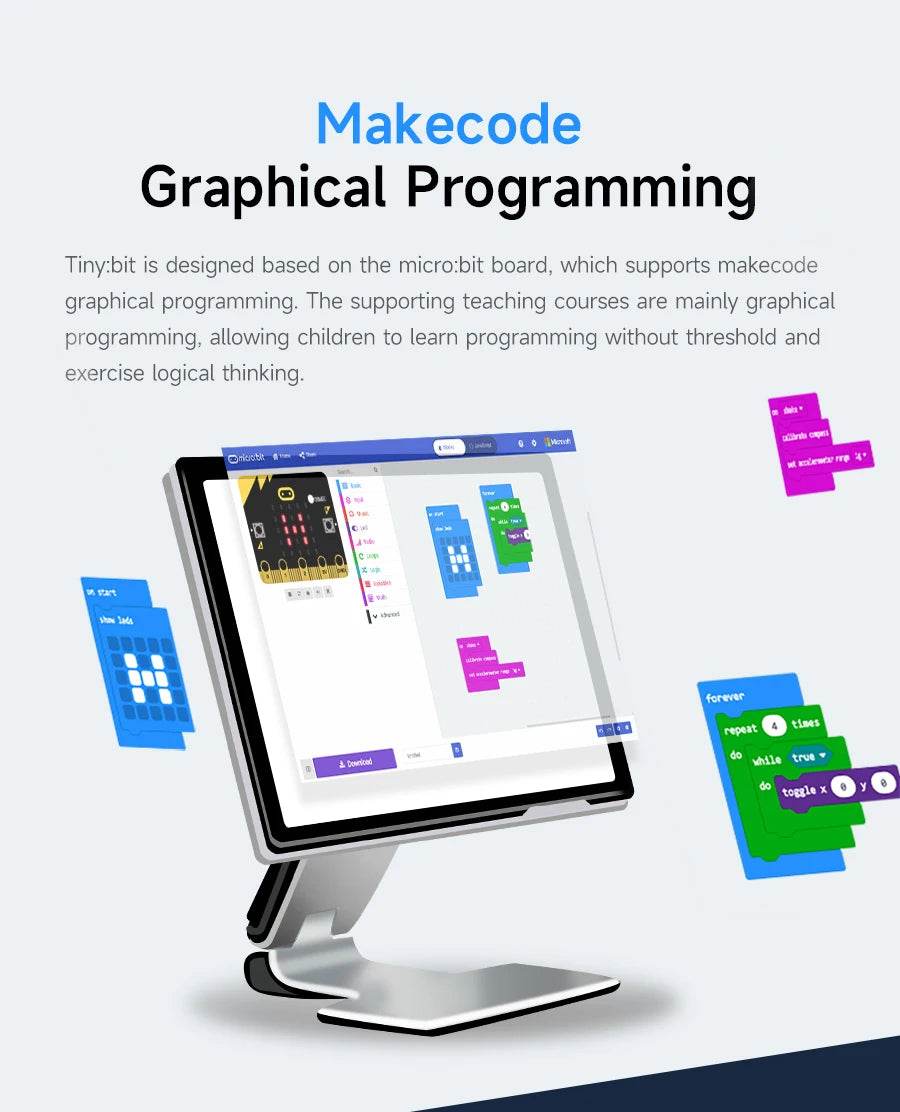 Yahboom Microbit Car Programmable Toys Coding Robotics STEM - ToylandEU