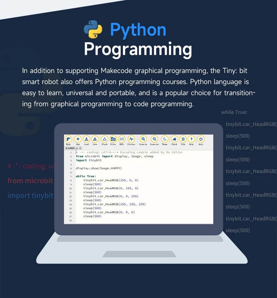 Yahboom Microbit Car Programmable Toys Coding Robotics STEM - ToylandEU