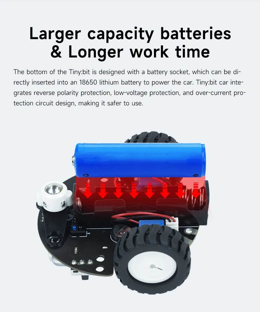 Yahboom Microbit Car Programmable Toys Coding Robotics STEM - ToylandEU