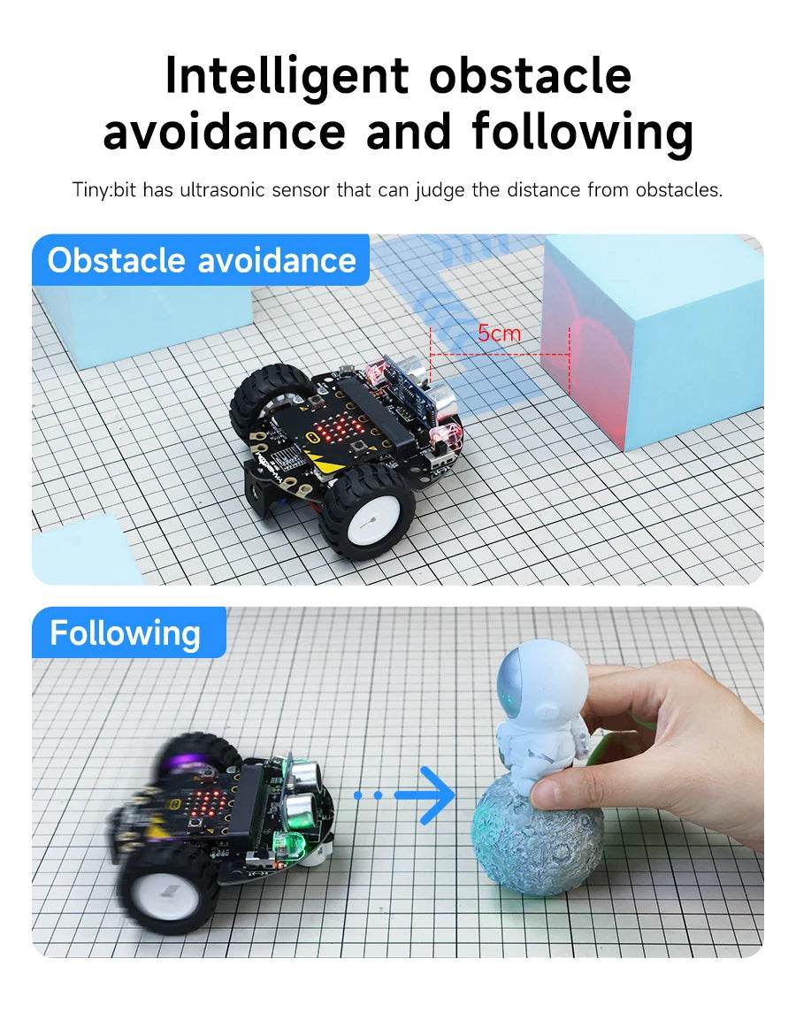 Yahboom Microbit Car Programmable Toys Coding Robotics STEM - ToylandEU