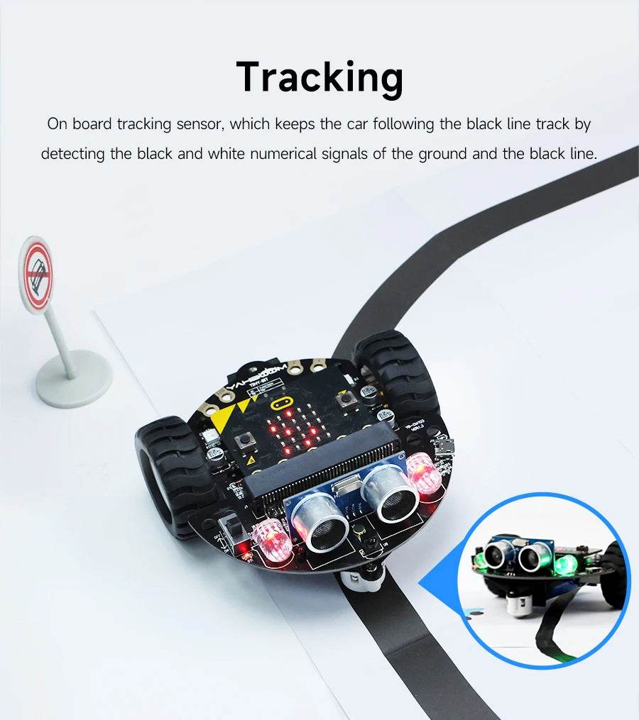 Yahboom Microbit Car Programmable Toys Coding Robotics STEM - ToylandEU