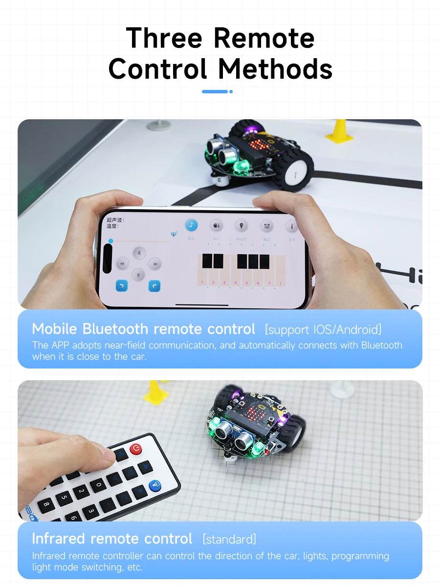 Yahboom Microbit Car Programmable Toys Coding Robotics STEM - ToylandEU