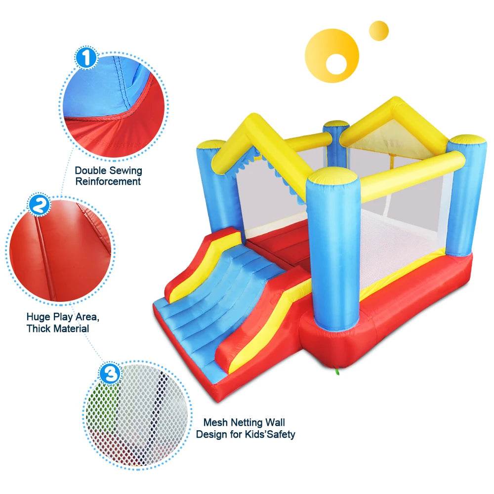 Yard Inflatable Jumping Castle With Blower 3.6M For Kids - ToylandEU