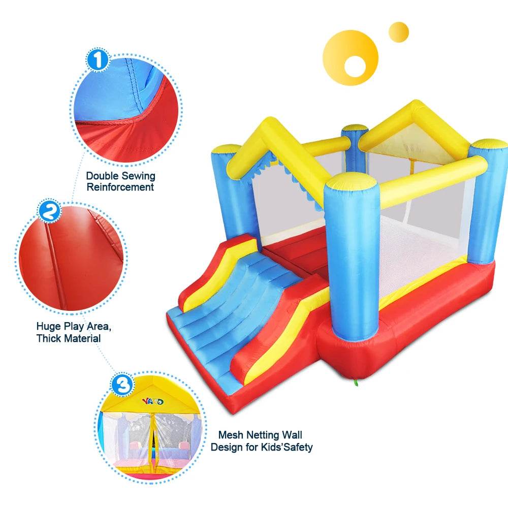 Yard Inflatable Jumping Castle With Blower 3.6M For Kids - ToylandEU