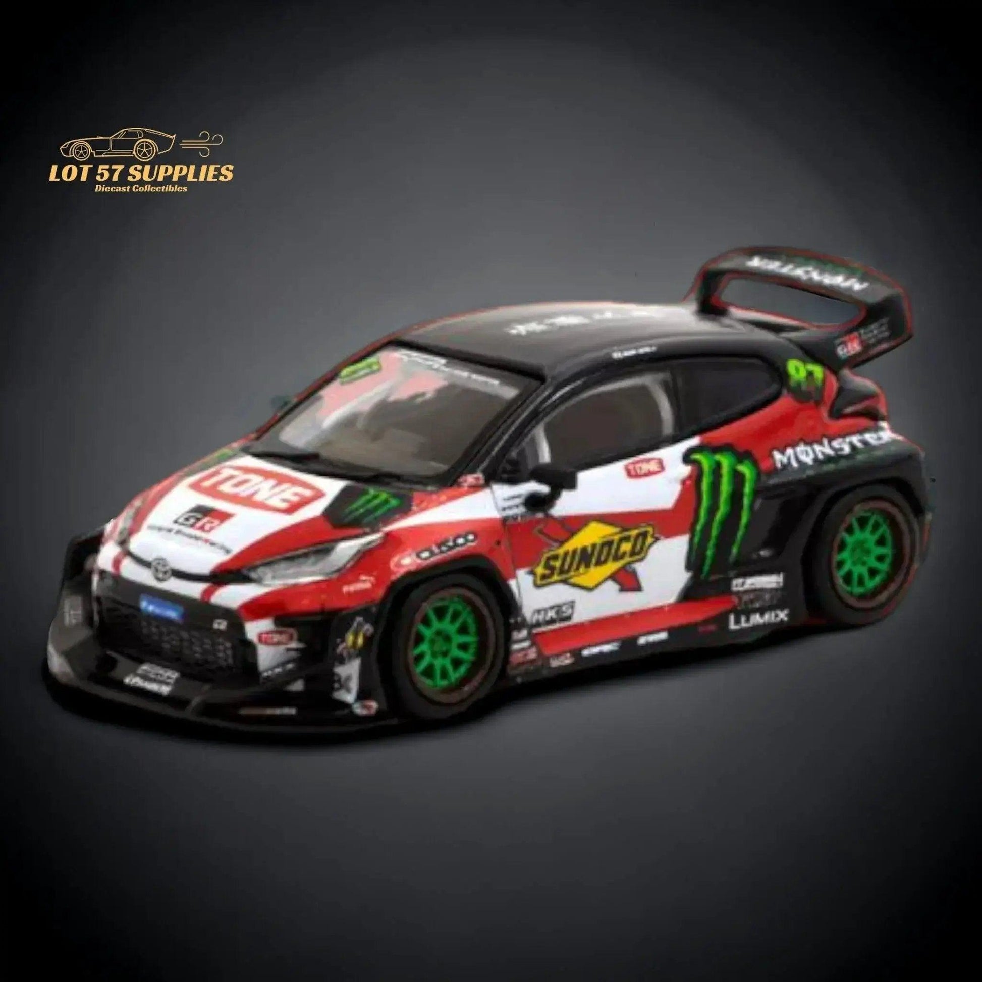  Yaris GR Diecast 164 Tarmac Works Hobby64 Acrylic Box -  ToylandEU™