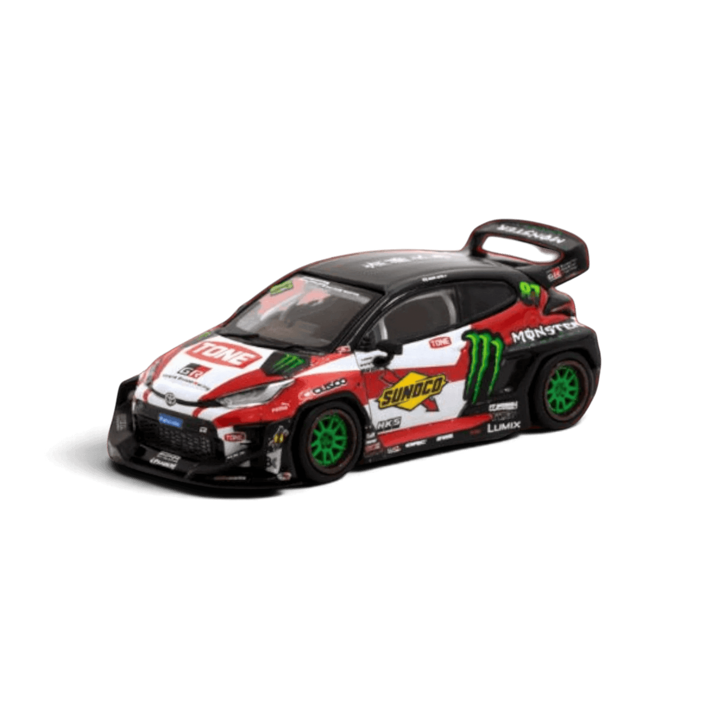 Yaris GR Diecast 164 Tarmac Works Hobby64 Acrylic Box