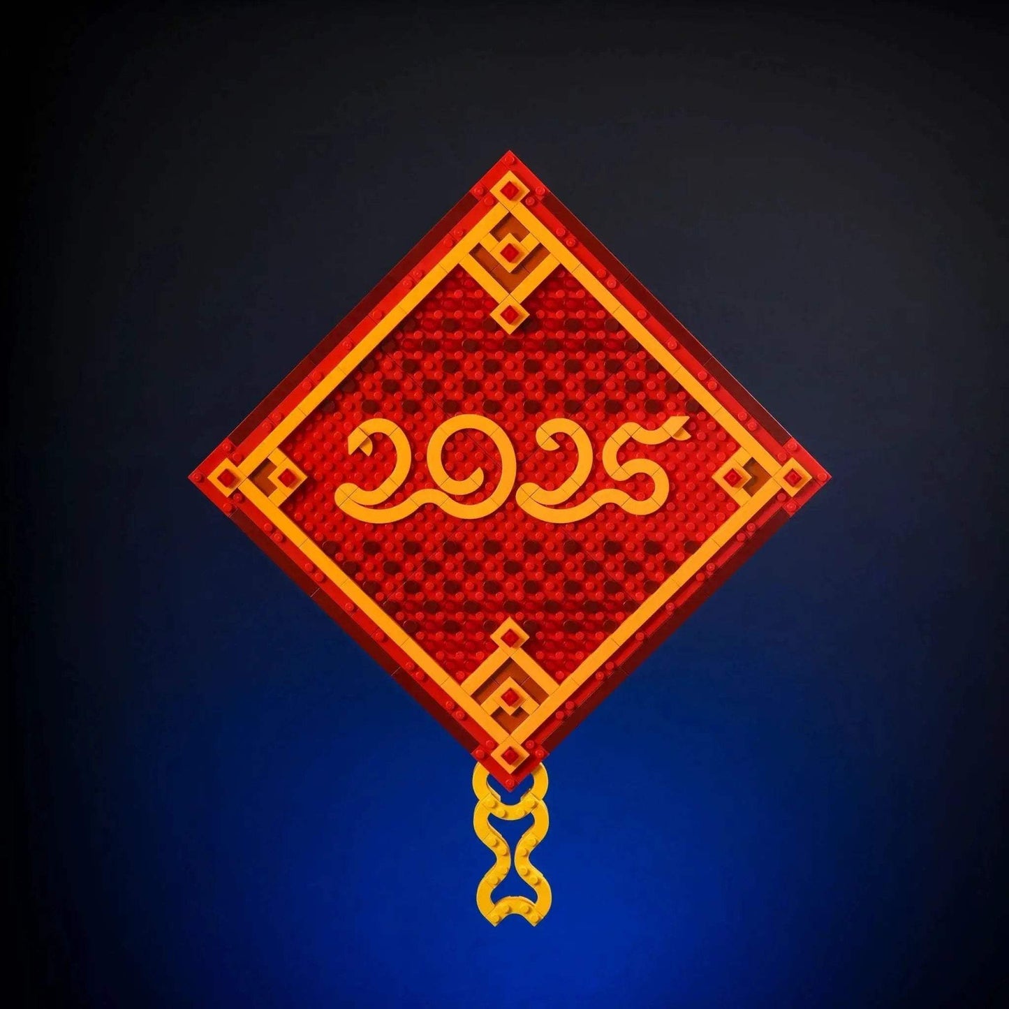 Snake Wall Art For Lunar New Year Vibrant Prosperity - ToylandEU