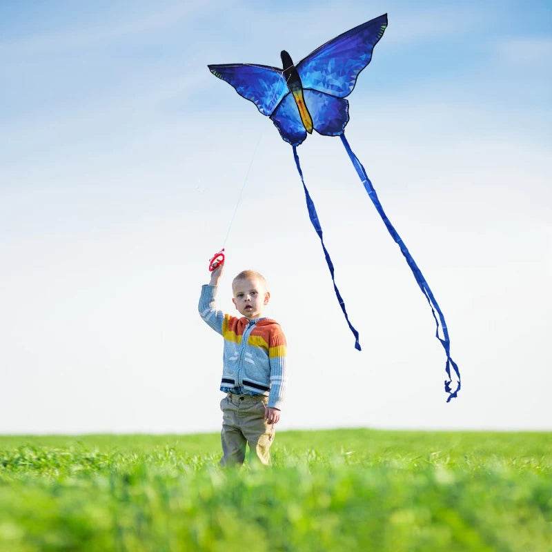 YongJian Beautiful Butterfly Kites Red Crystal Outdoor Toys - ToylandEU