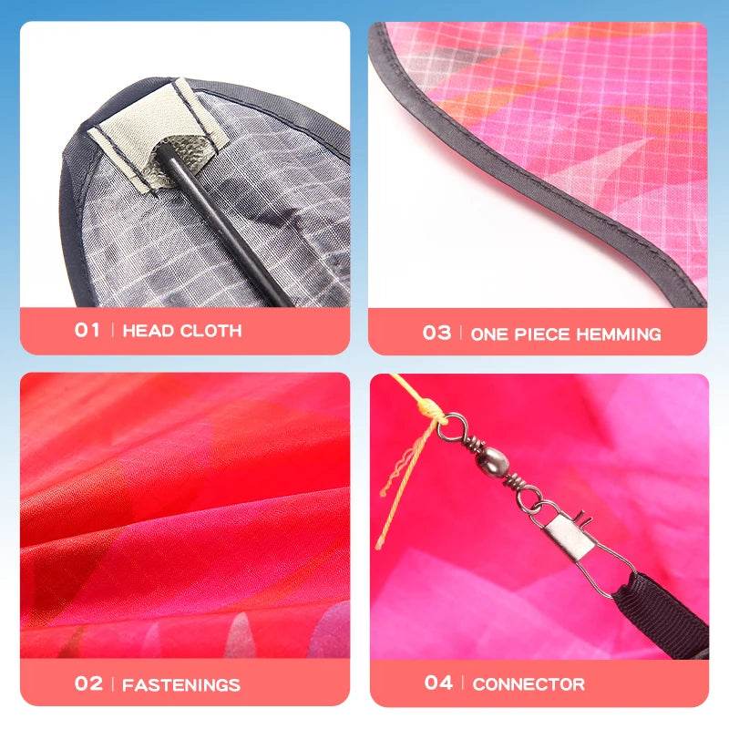 YongJian Beautiful Butterfly Kites Red Crystal Outdoor Toys - ToylandEU