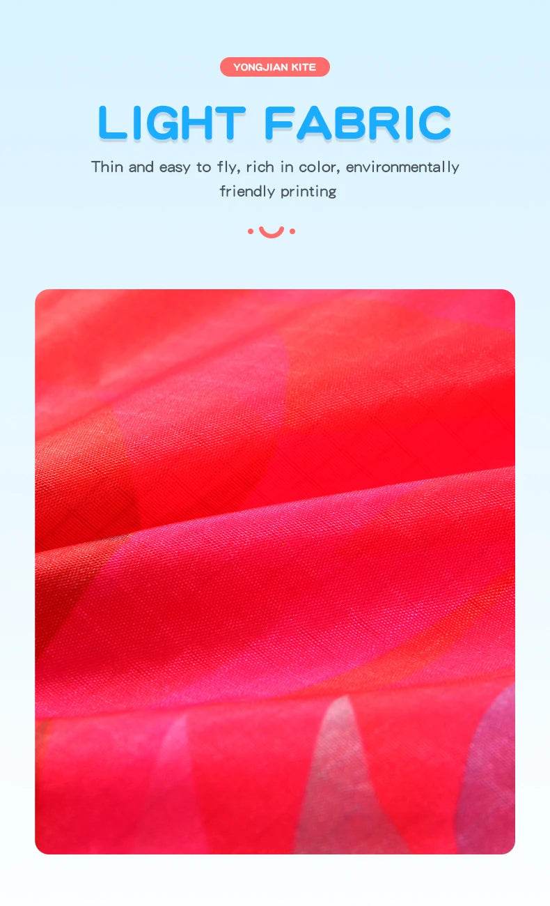 YongJian Beautiful Butterfly Kites Red Crystal Outdoor Toys - ToylandEU