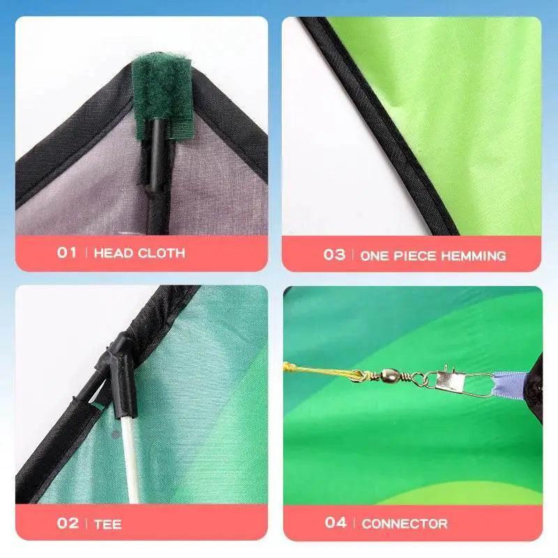  YongJian Large Delta Kite Easy to Fly for Kids and Adults -  ToylandEU™