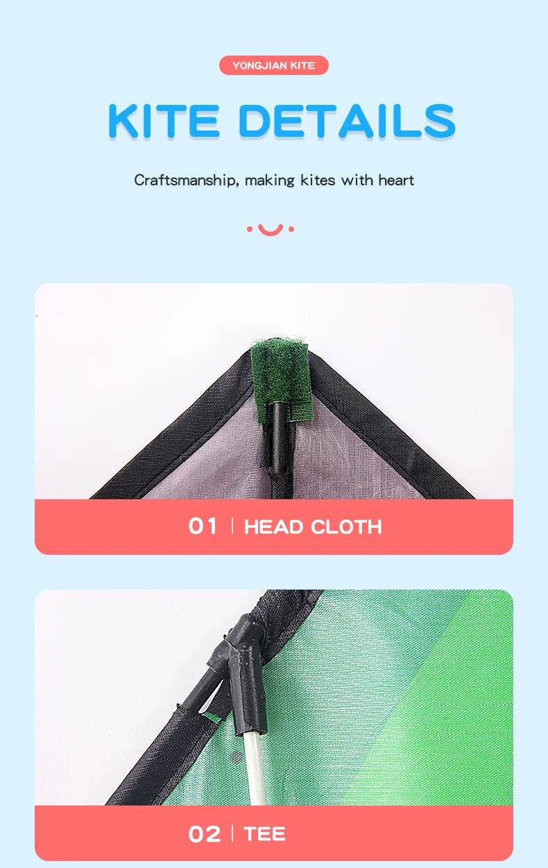 YongJian Large Delta Kite for Kids & Adults Easy to Fly - ToylandEU