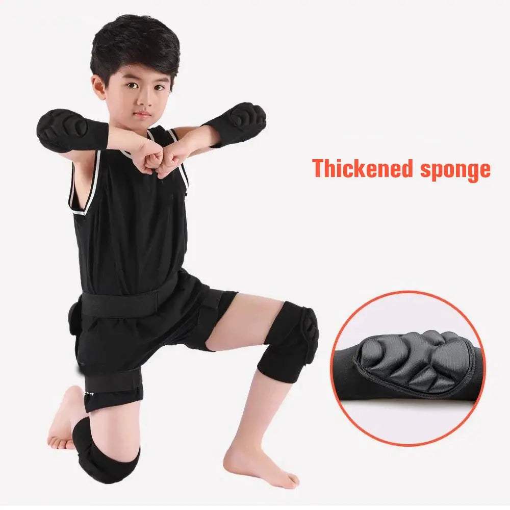Young Kids Knee And Elbow Pads Set Soft Protective Gear - ToylandEU