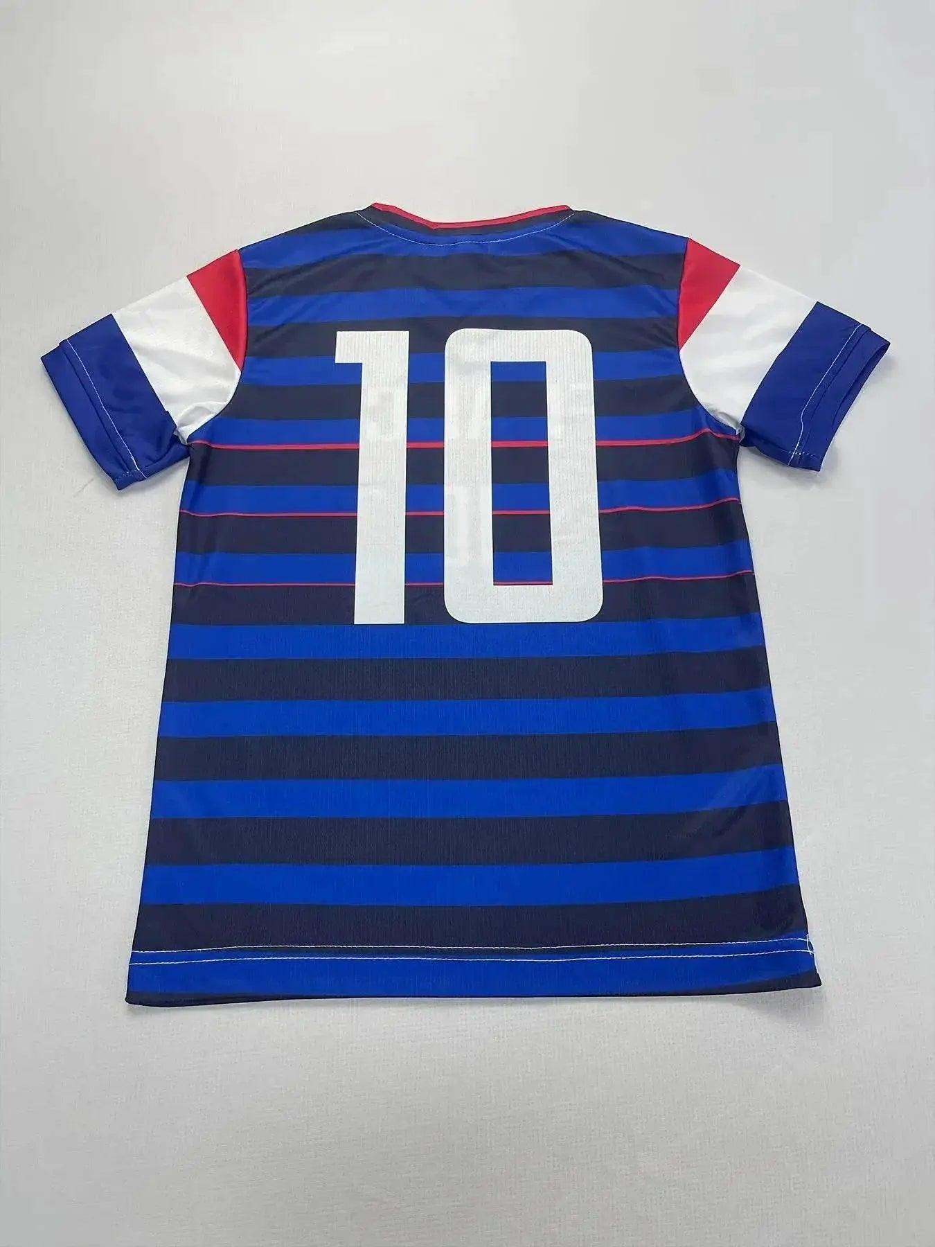  Youth Soccer Uniform Set - Breathable Football Training Jerseys for Boys & Girls - Inspired by France, Spain, Italy & Brazil -  ToylandEU™