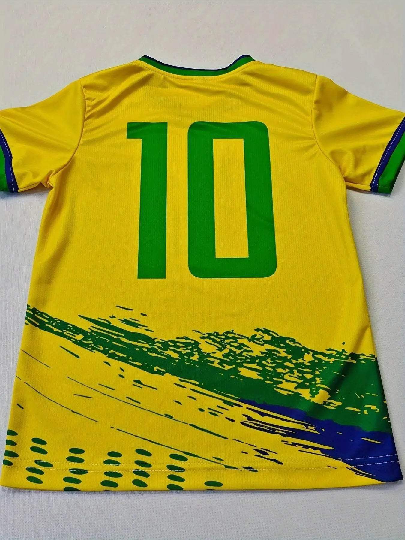 Youth Soccer Uniform Set - Breathable Football Training Jerseys for Boys & Girls - Inspired by France, Spain, Italy & Brazil - ToylandEU