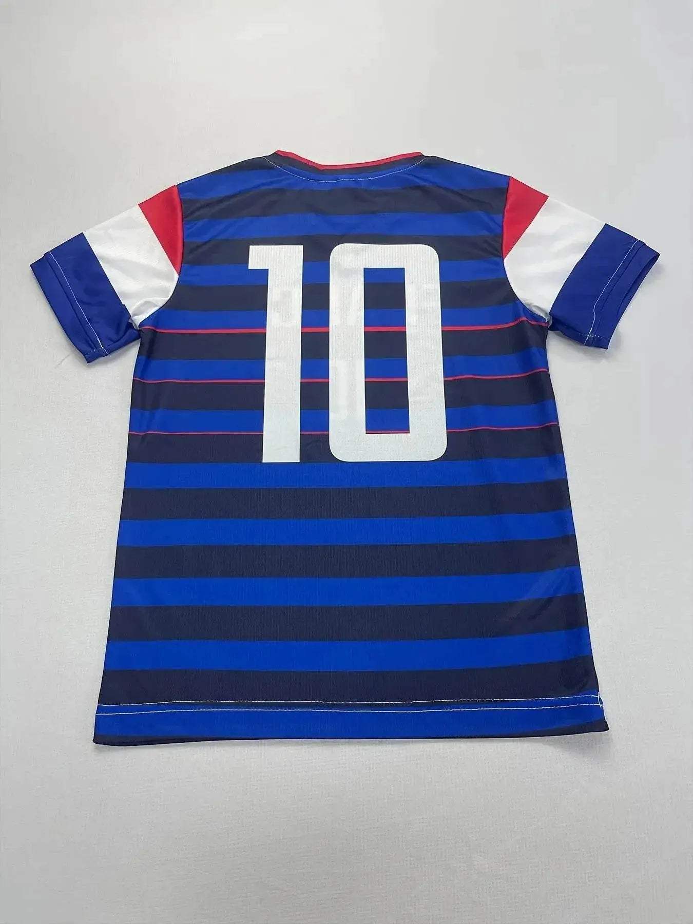 Youth Soccer Uniform Set - Breathable Football Training Jerseys for Boys & Girls - Inspired by France, Spain, Italy & Brazil - ToylandEU