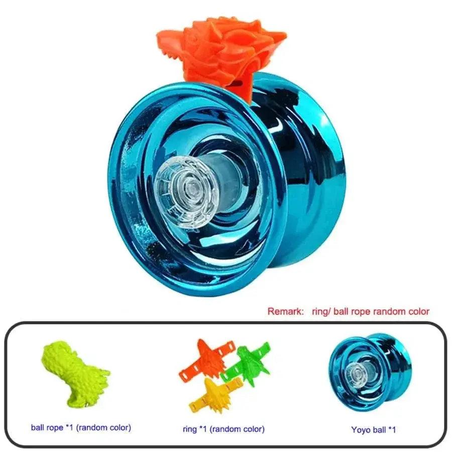  Children Beginners Professional Aluminum Metal Yoyo Ball Competitive Yoyoball Adult Kids Yoyoyoball with Accessories -  ToylandEU™