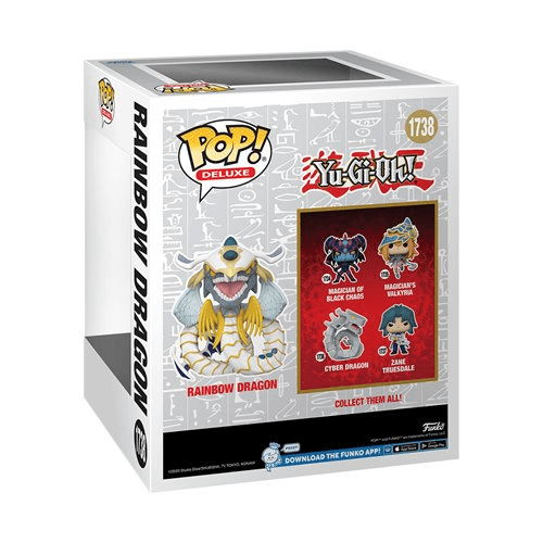 Funko Pop Yu-Gi-Oh Rainbow Dragon | 6-3/4 Inch Deluxe Figure