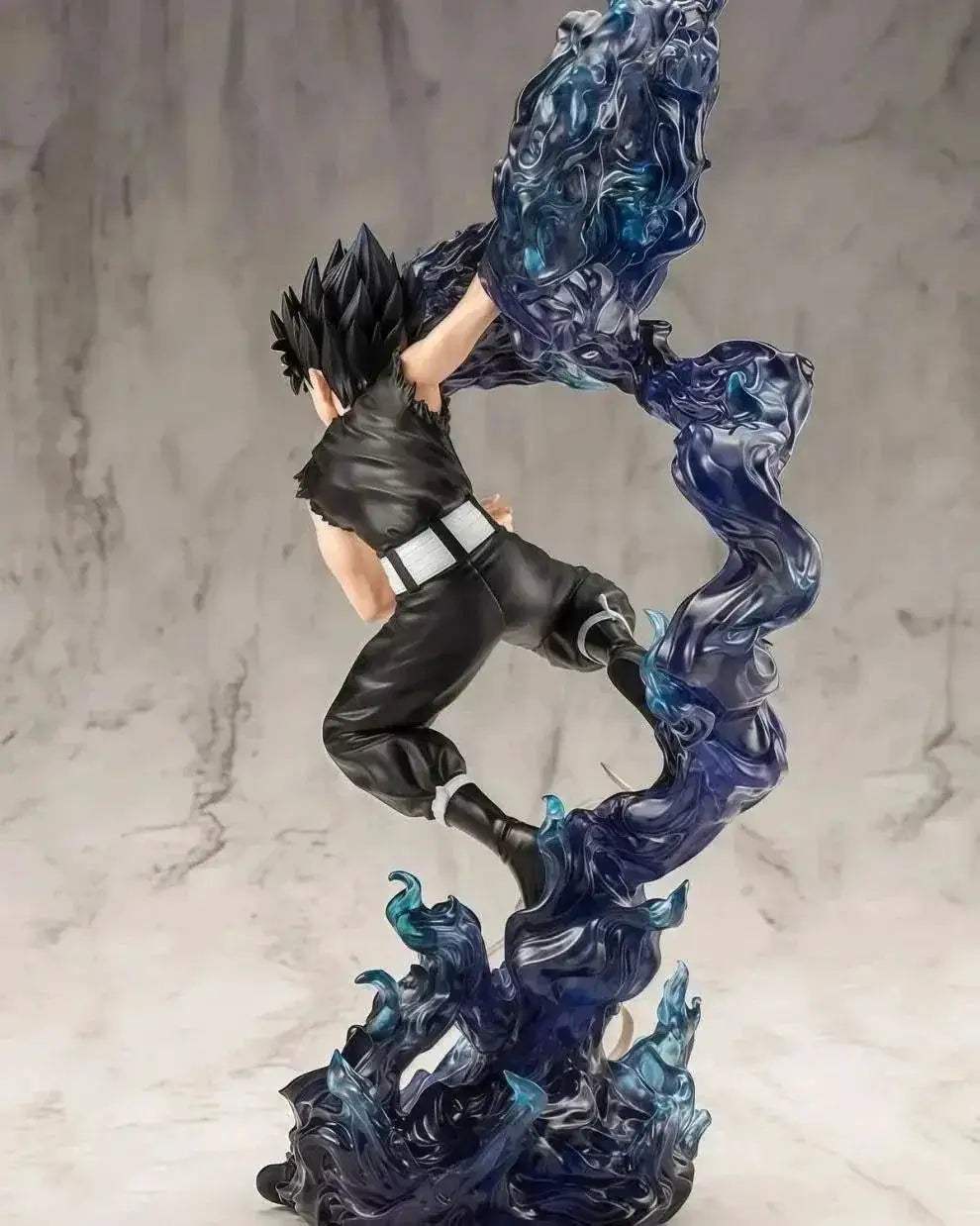 YuYu Hakusho Hiei Dark Figure Anime Collectible Statue with Evil Eye Desktop Decoration 24 CM - ToylandEU