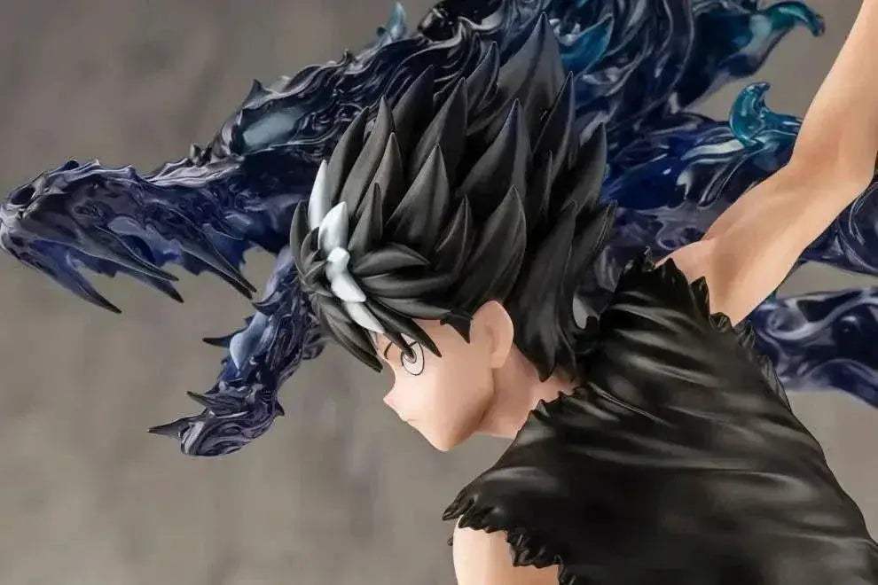 YuYu Hakusho Hiei Dark Figure Anime Collectible Statue with Evil Eye Desktop Decoration 24 CM - ToylandEU